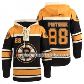 Boston Bruins David Pastrnak 88 Svart Sawyer Hooded Sweatshirt - Herre